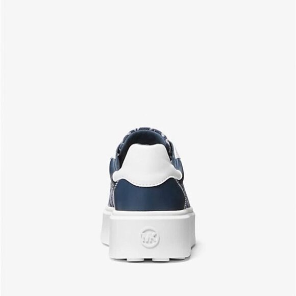 Michael Kors Romey Logo Jacquard Platform Sneaker - Picture 4 of 4